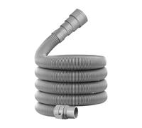 Tuyau de Vidange Camping-Car Flexible et Pliable, Kit d'Évacuation des Eaux Usées Découpable pour Caravane et Fourgon, Adaptateur Universel 28-42mm, Matériau PP Robuste, Longueur 6m