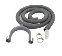Tuyau De Vidange Coudé For Machine À Laver, 2 M, Kit D'extension For Tuyau De Vidange, Accessoires For Machine À Laver