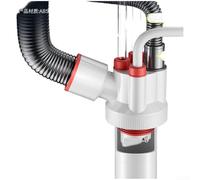 Tuyau de vidange d'évier de cuisine, séparateur d'eau en ABS avec double joint anti-valve pour lave-vaisselle, machine à laver, salle de bain