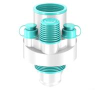 Tuyau de vidange d'évier de cuisine triple connecteur pour purificateur d'eau de lave-vaisselle, adaptateur d'égout en ABS à 3 voies avec valve anti-odeur, drainage rapide pour tuyaux en PVC de 50 mm