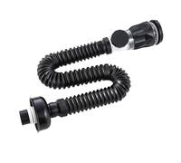 Tuyau de vidange d'évier en silicone flexible, kit de vidange d'évier de salle de bain, tuyau de siphon en P, siphon de plomberie à installation rapide | Tube d'extension universel anti-odeurs pour