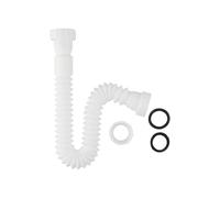 Tuyau de vidange d'évier Flexible, 1 pièce, 1-1/2 "1-1/4", élimination des déchets, piège en P avec adaptateur, égouttoir d'égout rétractable for lavabo