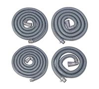 Tuyau de vidange extensible par connecteur, Long t Tuyau de vidange for lave-linge et lave-vaisselle - Tuyau de sortie des eaux usées - Tube souple extensible - Flexible(5m)