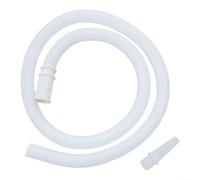Tuyau de vidange flexible en TPE pour climatiseurs, déshumidificateurs et machines à laver, blanc (1 m)