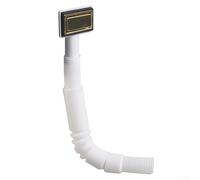 Tuyau de vidange flexible pour éviers Accessoires de débordement d'or avec le dimensionnement optimal