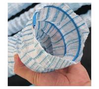 Tuyau de vidange français flexible ondulé de 5,1 à 15,2 cm, système de drainage d'infiltration extérieur pour cour, jardin, pelouse, terrasse - 5,1 cm de diamètre, 7,6 m de long, gestion de l'eau