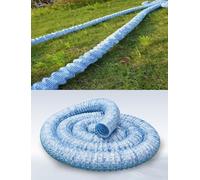 Tuyau de vidange français perforé, solution de drainage flexible pour cour, cave, descentes pluviales et zones humides pour une gestion efficace de l'eau
