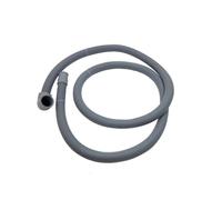 Tuyau de Vidange - Hotpoint - 2 0 m - Raccord Droit 22 mm - Raccord Coudé 30 mm