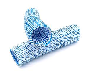 Tuyau de vidange ondulé en PVC de 10,2 cm pour drainage de jardin, pelouse, terre, 14 m