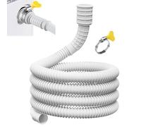 Tuyau De Vidange Pour Déshumidificateur, Kit De Vidange Climatiseur Mobile, Tuyau Flexible Portable Pour Machine À Laver, Tuyaux Évacuation De Climatiseur Avec Clip De Connexion