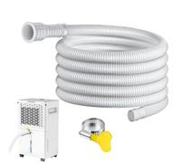 Tuyau de vidange pour déshumidificateur,tuyau pour vidange de déshumidificateur, Tuyau de décharge de déshumidificateur pour vidange, Tuyau de drainage flexible pour climatiseur, tuyau AC anti-fuite,