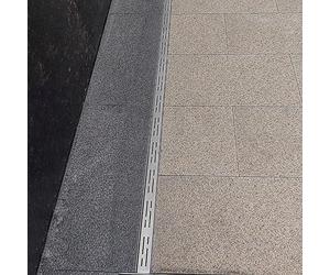 Tuyau de vidange pour drainage de tranchée extérieure - Système d'eau de pluie d'entrée latérale pour bâtiments - Inverseur d'eau de ruissellement en acier inoxydable