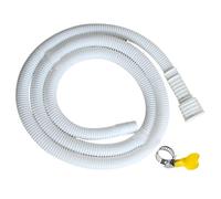 Tuyau de vidange pour machine à laver | Conduit d'eau flexible renforcé anti-fuite - avec collier de serrage pour déshumidificateur - pour Déshumidificateur, Unité Extérieure, Lave-Vaisselle, Machine
