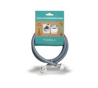 Tuyau de vidange - RA - GMRALAVAGE1013 - 2,5 m - Crosse de guidage universelle - Compatible lave-linge & lave-vaisselle
