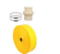 Tuyau de vidange renforcé, Poser un tuyau d'évacuation d'eau plat 65 mm 10-100 m(50meter)