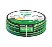 Varcto Tuyau d'arrosage 4 couches Anti Twist Tuyau d'arrosage de jardin Tuyau flexible Tresse croisée polyester Résistant aux UV 27 Bar 1/2 20m G