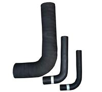 Tuyau d'eau de refroidissement en caoutchouc EPDM - Différents degrés - 90° - 18-75 mm (diamètre intérieur : 25 mm - 120 mm x 240 mm)