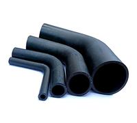 Tuyau d'eau de refroidissement EPDM en caoutchouc différent de 90 degrés 10-75 mm (diamètre 20 - 100 x 100 mm), Durite Refroidissement