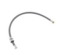 Tuyau d'eau Flexible tressé en Nylon 50cm/60cm/85cm F1/2 M15 * 1, for robinet extractible de cuisine, Tube rotatif, plomberie noire et grise (Color : 60cm Gray)