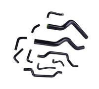 Tuyau d'eau refroidissement Compatible Avec Mitsubishi Pour Eclipse 1G Pour GSX Pour GST 2.0L 4G63 4G63T 1990 1991 1992 1993 1994 Pour Talon Pour Laser Durite De Radiateur Pour Turbo(Black)