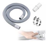 Tuyau D'eaux Usées,Flexible D'évacuation Universel,1.5m Tuyau Vidange Extension Pour Machines À Laver & Lave-Vaisselle