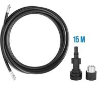 Tuyau déboucheur de canalisation 15 m pour nettoyeur haute-pression Güde G85935