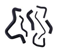 Tuyau d'échangeur de chaleur Turbo Boost Pour VW Pour Golf MK4 Pour Bora Pour Jetta 1.8T AUM AUQ Radiateur Refroidissement Tuyau(Noir mat)