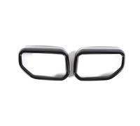 Tuyau D'échappemen Couvercle Ensemble De 2 Caches De Sortie D'échappement Accessoires Extérieurs Compatible Avec X3 G01 X4 G02 2022 2023 2024 2025(Gloss Black)