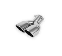 Tuyau d'échappement 1 Embout Silencieux Échappement en Acier Inoxydable pour Toyota C-HR CHR 2017 2018 2019 2020 2021 2022 Garnitures couvercles d'embout de Tuyau d'échap(1 pièce-A)