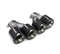 Tuyau d'Échappement 1 Paire De Sorties D'échappement Quadruples Pour BMW G42 Pour M240i G20 G21 Pour M340i G23 Pour M440i 2020+ Embouts Pot D'échappement(Carbon A)