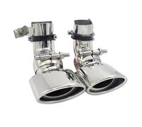Tuyau d'Échappement 1 Paire D'embouts D'échappement Pour Benz Pour W211 E300 E280 E260 2002-2007 Embouts Silencieux À Sortie Unique Pour Tuyau D'échappement