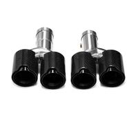 Tuyau d'Échappement 1 Paire D'embouts D'échappement Quadruples Pour BMW G01 X3 G02 X4 30i 2.0T 2022+ Embout Silencieux Buse Tuyau D'échappement Système