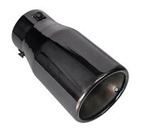 Tuyau d'échappement 1 PCS Pour Toyota Pour Crown 2007-2017 Buse Sortie D'échappement Voiture Silencieux Embout Acier Inoxydable Modifiés Embouts d'échappement(Black flat)