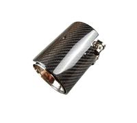 Tuyau D'échappement 1 Pièce Pour F20 F21 F22 F23 F30 F32 F36 G20 G21 F87 Pour M2 F80 Pour M3 F82 Pour M4 Queue Tuyau D'échappement Carbone Brillant Tubulure D'échappement(ID 67 OD 105MM)