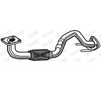 Tuyau d'échappement 10357 WALKER pour VW SEAT