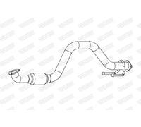 Tuyau d'échappement 10960 WALKER pour VW SKODA SEAT