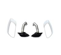 Tuyau D'échappement 2 Pcs/lot Embouts Silencieux D'échappement De Voiture Pour BMW X6 E71 2008-2014 Up V8 Design Look Embout Buse Tuyau En Acier Inoxydable Voiture Silencieux(Black Set A)
