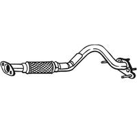 Bosal Tuyau d'échappement 750-073