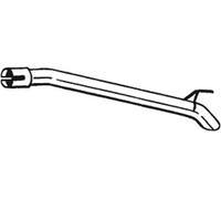 Tuyau d'échappement 750-233 BOSAL pour VOLVO C30