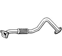 Tuyau d'échappement 750-441 BOSAL pour OPEL MOKKA / MOKKA X