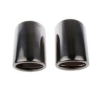 Tuyau d'échappement A4 Q5 Q3 A3 2009-2016 voiture métal échappement pour arrière tuyau d'échappement embout silencieux Pretector couverture garniture 2 pièces