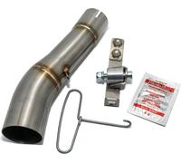 Tuyau d'échappement Arrow pour coude d'origine et coude d'échappement Arrow sans homologation