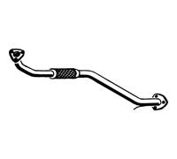 Tuyau d'échappement ASMET 24.040