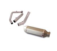 Tuyau D'échappement Avant De Moto Et Silencieux 51 Mm en Acier Inoxydable pour CFMOTO NK250 250SR Toutes Années