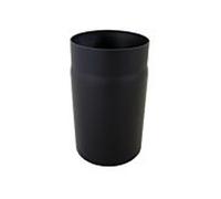 Tuyau d'échappement Bertrams 05RL250-130 250 mm, Ø 130 x 2 mm, cylindrique, noir