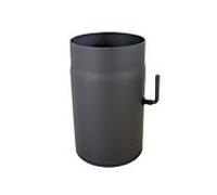 Tuyau d'échappement Bertrams 07RL250-150DK 250 mm, Ø 150 x 2 mm, avec papillon des gaz, gris moulé