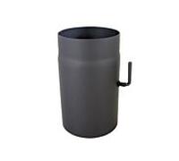 Tuyau d'échappement Bertrams 07RL250-150DK 250 mm, Ø 150 x 2 mm, avec papillon des gaz, gris moulé