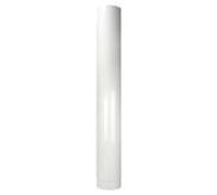 Tuyau d'échappement Bertrams ALU-Pu 04RL1000-90 1000 mm, Ø 90 mm, blanc -revêtu par poudre