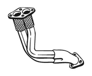 Tuyau d'échappement BOSAL 753-517