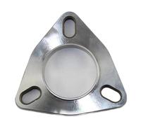 Tuyau d'Échappement Bride universelle en acier inoxydable 304, bride mobile soudée à 3 trous de 51 mm, utilisée pour les tuyaux d'échappement des automobiles
